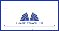 Desktop Screenshot of imagecoaching.de