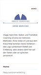 Mobile Screenshot of imagecoaching.de