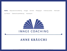 Tablet Screenshot of imagecoaching.de